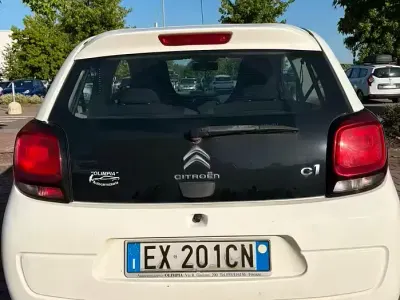 Usata Citroën C1 69 CV (50 kW) 2014 Bianco Utilitaria