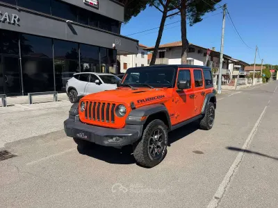 Usata Jeep Wrangler Rubicon 200 CV (147 kW) 2019 Arancione SUV
