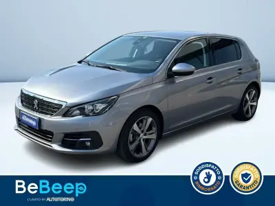 Usata Peugeot 308 Allure 131 CV (96 kW) 2020 Azzurro metallizzato Berlina