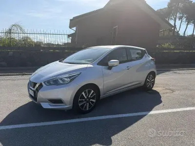 Usata Nissan Micra 71 CV (52 kW) 2017 Grigio Utilitaria