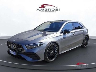 Usata Mercedes A180 Advanced Plus 136 CV (100 kW) 2023 Grigio Utilitaria