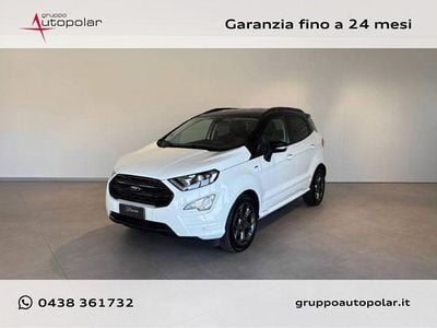 Usata Ford Ecosport ST-Line 100 CV (73 kW) 2019 Bianco SUV