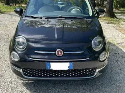 Usata Fiat 500 Lounge 69 CV (50 kW) 2016 Nero Utilitaria
