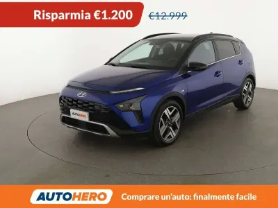 Usata Hyundai Bayon 101 CV (74 kW) 2021 Blu/azzurro SUV