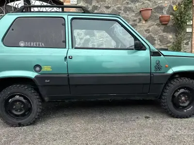 Usata Fiat Panda 4x4 Trekking 54 CV (39 kW) 1998 Verde Utilitaria