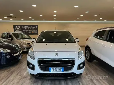 Usata Peugeot 3008 Business-Line 120 CV (88 kW) 2015 Bianco Station wagon