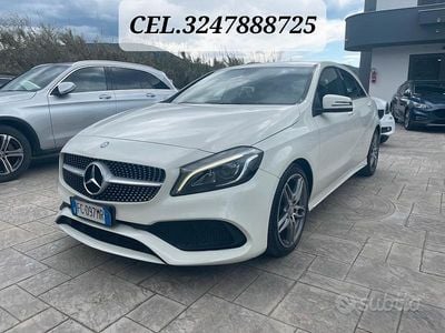 Usata Mercedes A180 AMG 110 CV (80 kW) 2016 Bianco Berlina