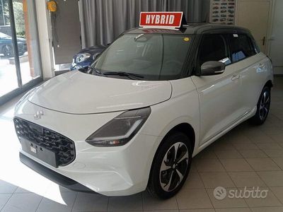 Nuova Suzuki Swift 90 CV (66 kW) 2025 Bianco Utilitaria