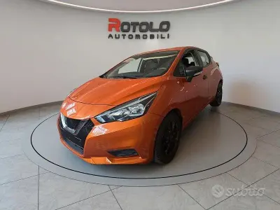 Usata Nissan Micra Acenta 71 CV (52 kW) 2017 Arancione Utilitaria