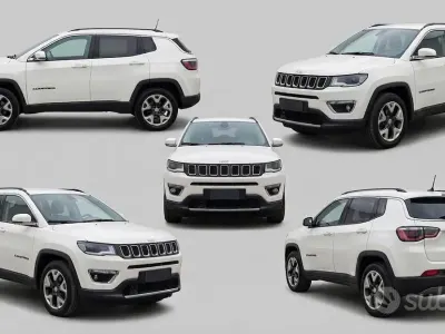 Usata Jeep Compass Limited 120 CV (88 kW) 2018 Bianco SUV