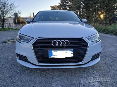 Usata Audi A3 Sport 116 CV (85 kW) 2018 Bianco Berlina