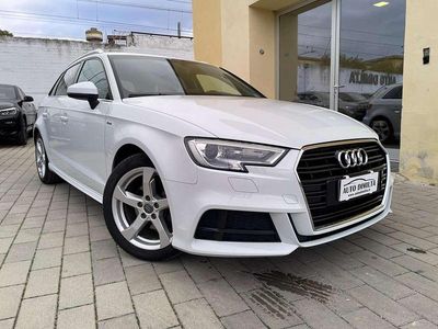 Usata Audi A3 S-Line 116 CV (85 kW) 2018 Bianco Berlina