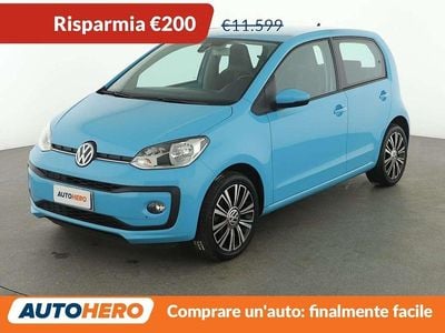 Usata VW up! high up! 60 CV (44 kW) 2019 Blu Utilitaria