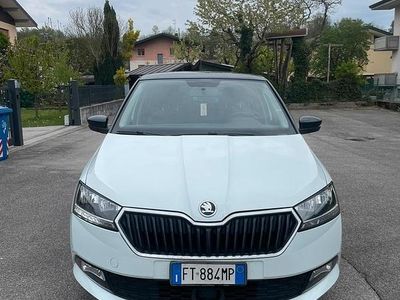 Usata Skoda Fabia 75 CV (55 kW) 2018 Bianco Berlina