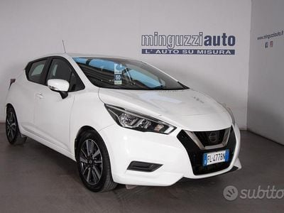 Gebraucht Nissan Micra Acenta 71 PS (52 kW) 2017 Weiß Kleinwagen