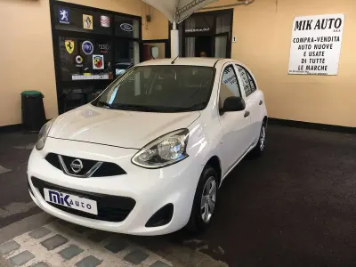 Usata Nissan Micra Acenta 80 CV (58 kW) 2014 Bianco Utilitaria