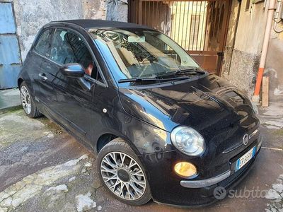Usata Fiat 500 2013 Nero Cabrio