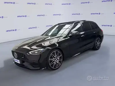 Usata Mercedes C43 AMG AMG 408 CV (300 kW) 2023 Nero Station wagon