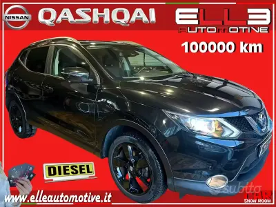 Usata Nissan Qashqai Tekna 110 CV (80 kW) 2015 Nero SUV
