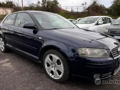 Occasion Audi A3 Ambition 105 ch (77 kW) 2004 Bleue Citadine