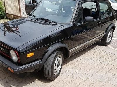 Usata VW Golf I GTI 1980 Nero Utilitaria