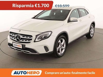 Usata Mercedes GLA200 136 CV (100 kW) 2017 Bianco SUV