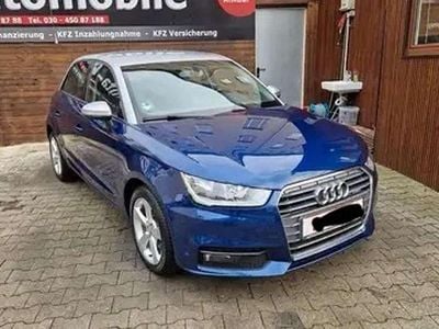 Usata Audi A1 Sportback Ambiente 125 CV (91 kW) 2016 Blu/azzurro Utilitaria
