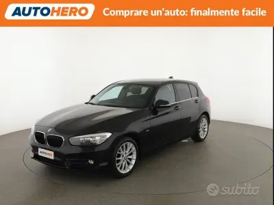Usata BMW 118 Sport Line 136 CV (100 kW) 2016 Nero Utilitaria