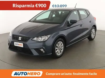 Usata Seat Ibiza Style 95 CV (69 kW) 2021 Grigio Utilitaria