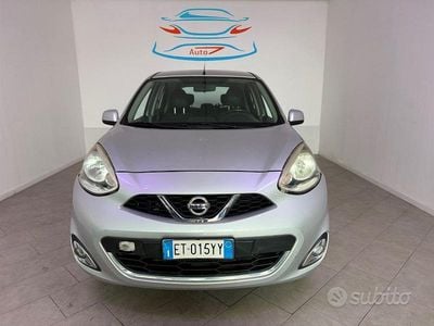 Usata Nissan Micra Tekna 80 CV (58 kW) 2014 Grigio Utilitaria