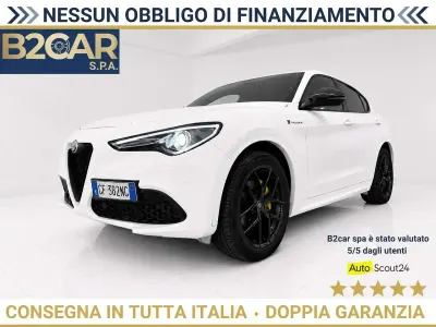 Usata Alfa Romeo Stelvio Ti 209 CV (153 kW) 2021 Bianco SUV