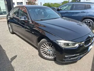 Usata BMW 318 Luxury Line 150 CV (110 kW) 2017 Nero Berlina