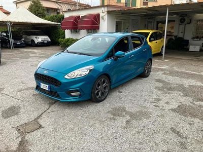 Usata Ford Fiesta ST-Line 86 CV (63 kW) 2018 Blu Utilitaria