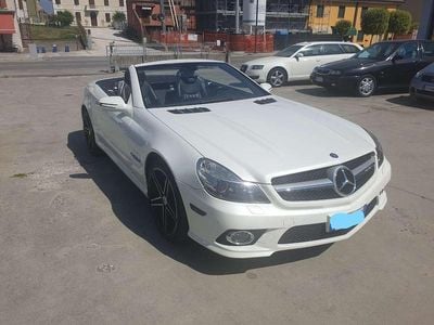 Usata Mercedes SL500 AMG 387 CV (284 kW) 2009 Bianco Cabrio