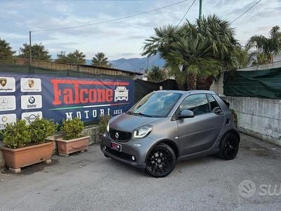 Usata Smart ForTwo Cabrio Prime 90 CV (66 kW) 2018 Grigio Cabrio