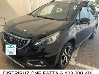 Usata Peugeot 2008 GT-line 131 CV (96 kW) 2019 Nero SUV