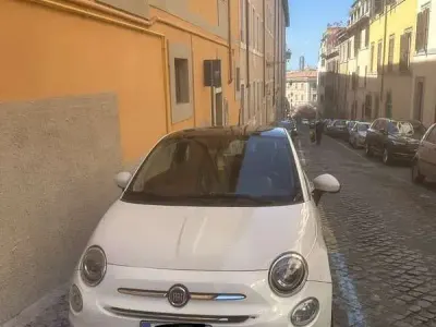 Usata Fiat 500 Lounge 69 CV (50 kW) 2019 Bianco Utilitaria
