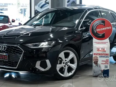 Usata Audi A3 Black Edition 150 CV (110 kW) 2022 Nero Berlina