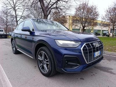 Usata Audi Q5 Advanced 204 CV (150 kW) 2021 Blu/azzurro SUV