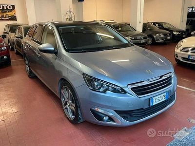 Usata Peugeot 308 GT-line 130 CV (95 kW) 2015 Grigio Berlina