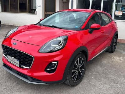 Usata Ford Puma 120 CV (88 kW) 2021 Rosso Coupé