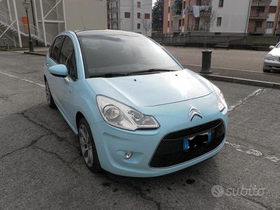 Usata Citroën C3 Exclusive 95 CV (69 kW) 2010 Blu Berlina