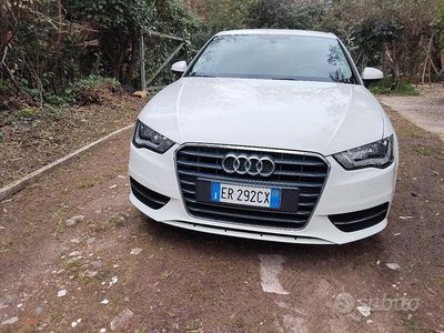 Usata Audi A3 105 CV (77 kW) 2013 Bianco Berlina