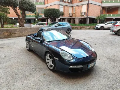 Usata Porsche Boxster 239 CV (175 kW) 2005 Blu Cabrio
