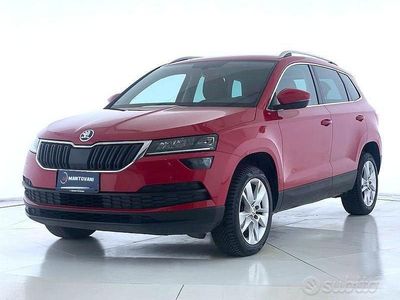 Usata Skoda Karoq Executive 116 CV (85 kW) 2021 Rosso SUV