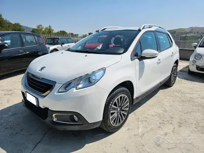 Usata Peugeot 2008 Active+ 68 CV (50 kW) 2014 Bianco SUV