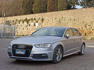 Usata Audi A3 S-Line 110 CV (80 kW) 2015 Argento Berlina