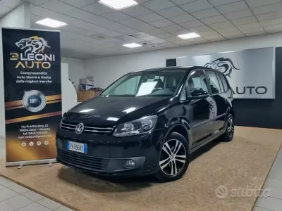 Usata VW Touran Comfortline 105 CV (77 kW) 2014 Nero Monovolume