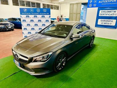Usata Mercedes CLA220 177 CV (130 kW) 2017 Argento Berlina
