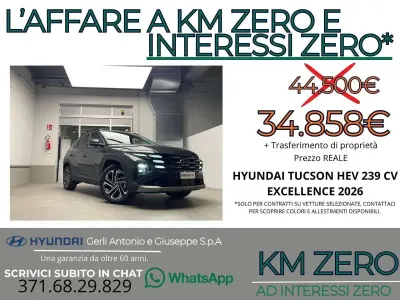 Nuova Hyundai Tucson 160 CV (117 kW) 2026 Grigio SUV